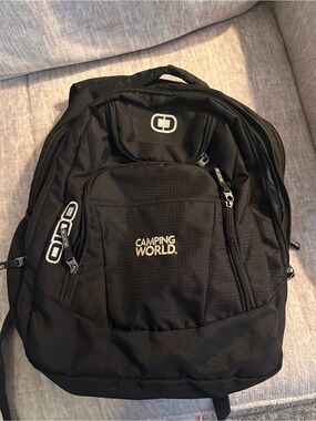 Black Men's Backpack